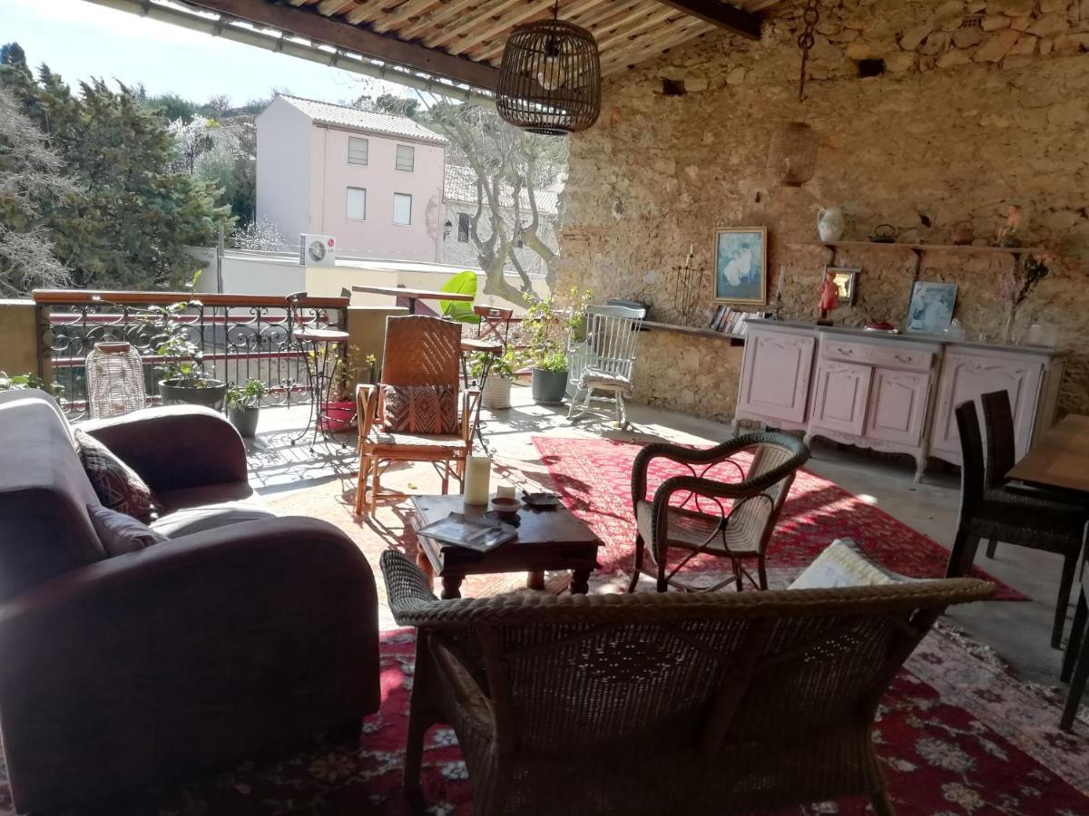 La Terrasse Vigneronne Fitou Exterior foto